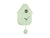 Karlsson Modern Cuckoo KA5964WD Wanduhr • Light Wood Finish • Schrittwerk