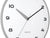 Karlsson Brisk Dome KA6028GY Wanduhr Dunkelgrau • Sweep-Uhrwerk • Dome-Linse, Bild 3
