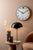 Karlsson Brisk Dome KA6028GY Wanduhr Dunkelgrau • Sweep-Uhrwerk • Dome-Linse, Bild 4