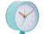 Karlsson Funky Vibes KA6023BL Wecker Türkisblau • Geräuschloses Sweep-Uhrwerk • Retro-Vintage-Design, Bild 3