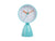 Karlsson Funky Vibes KA6023BL Wecker Türkisblau • Geräuschloses Sweep-Uhrwerk • Retro-Vintage-Design, Bild 2