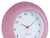 Karlsson Tender Rib KA6048PI Wanduhr Rosé • Sweep-Uhrwerk • Geripptes Zifferblatt-Relief, Bild 3