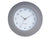 Karlsson Tender Rib KA6048WG Wanduhr Warmgrau • Sweep-Uhrwerk • Rillenstruktur-Zifferblatt