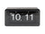 Karlsson Retro Boxed Flip KA6055BK Wanduhr Schwarz • Klappzahlen-Mechanismus • Retro-Design, Bild 2