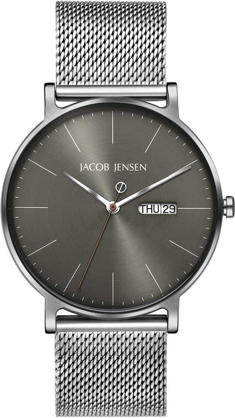 Jacob Jensen Timeless Nordic 169 Orologio da Uomo • Design Danese • Titanio & Vetro Zaffiro