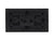 Karlsson Lujo Rectangle KA6066GR Wecker Dschungelgrün • Geräuschloses Sweep-Uhrwerk • Retro-Design, Bild 6