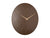 Karlsson Esmerado Large KA6073BR Wanduhr Mochabraun • Geräuschloses Sweep-Uhrwerk • Offenes Zifferblatt