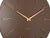 Karlsson Esmerado Large KA6073BR Wanduhr Mochabraun • Geräuschloses Sweep-Uhrwerk • Offenes Zifferblatt, Bild 3