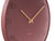 Karlsson Fuerte Dome KA6084RD Wanduhr Burgunderrot • Geräuschloses Sweep-Uhrwerk • Gewölbtes Domenglas, Bild 3