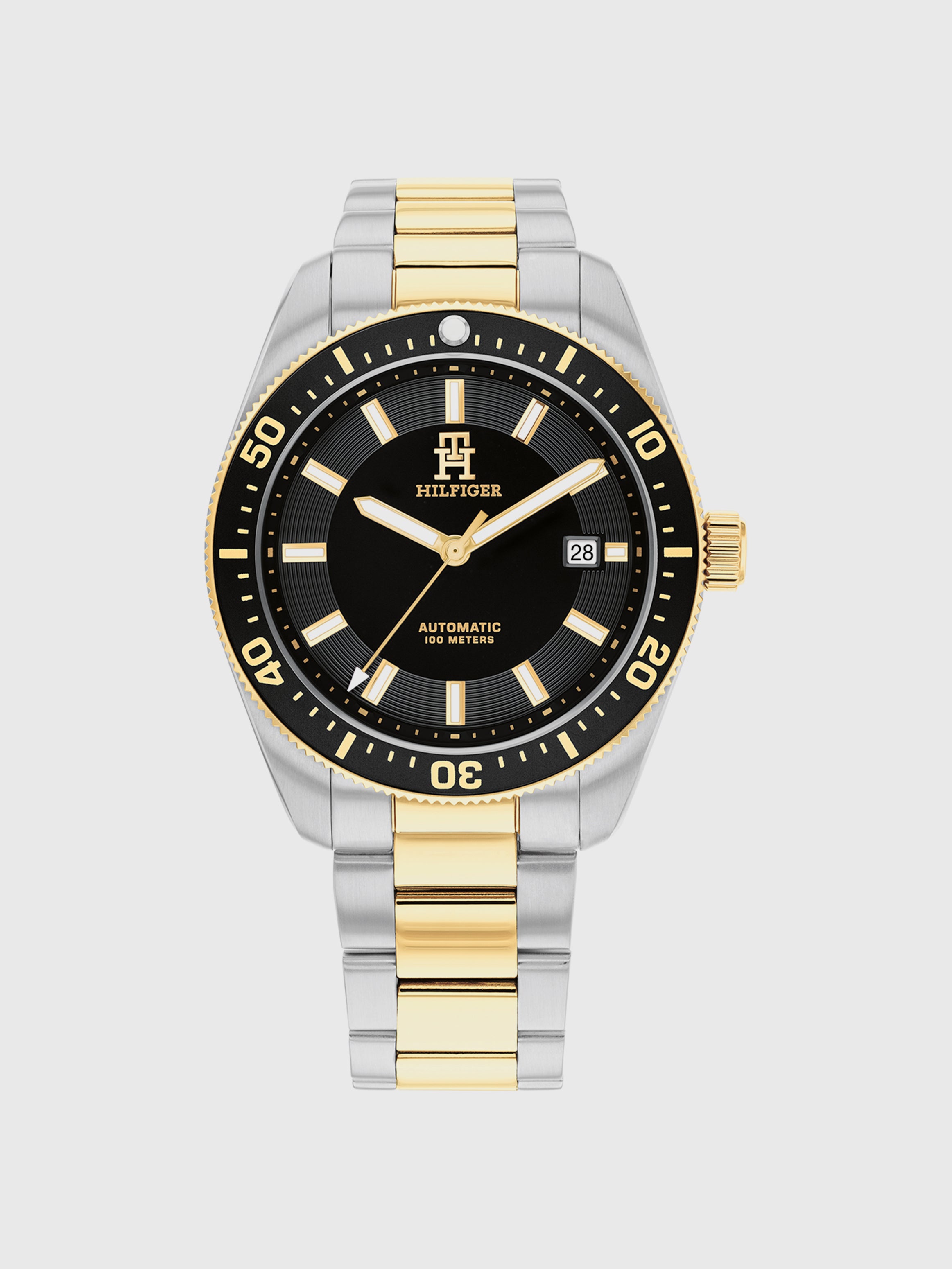 Tommy Hilfiger TH85 1710552 Herren Armbanduhr Schwarz • Japanisches Automatikwerk • Wasserdicht 100 m