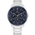 Tommy Hilfiger Henry 1710684 Herren Armbanduhr Blau • Chronograph • Mineralglas