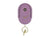 Karlsson Tweet KA6069PU Wanduhr Hellmauve • Pendel mit Vogel-Akzent • Kuckucksruf zur vollen Stunde, Bild 2