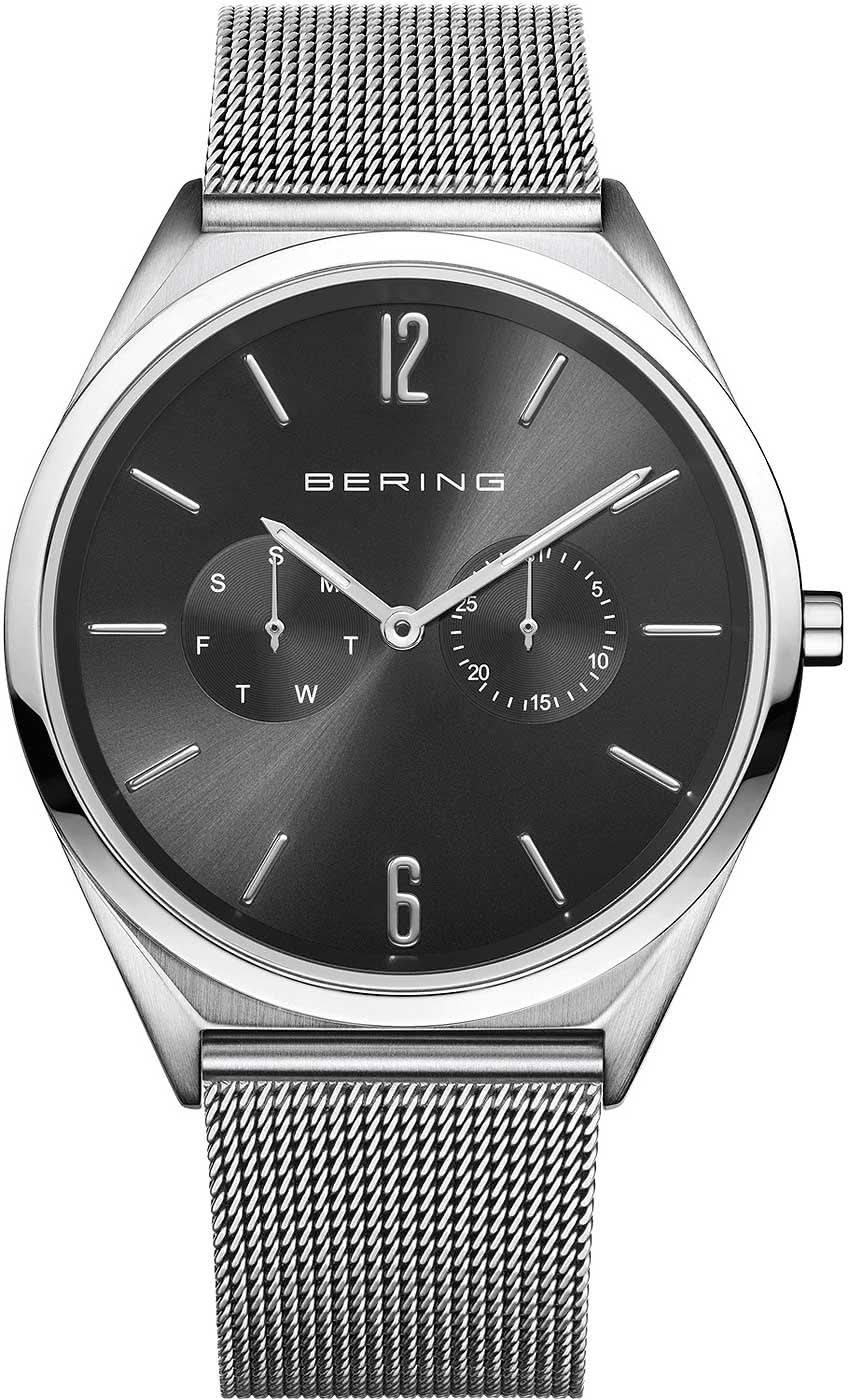 Orologio Bering Ultra Slim 17140-002 • Vetro zaffiro • Maglia milanese