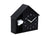 Karlsson Peeking Doggy KA6097BK Wanduhr Schwarz • Stündliches Hundegebell • Geräuschlosem Sweep-Uhrwerk, Bild 2