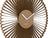 Karlsson Cascara KA6074BR Wanduhr Mokkabraun • Geräuschloses Sweep-Uhrwerk • Skulpturales Eisendesign, Bild 3