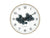 Karlsson Open Gear KA6093YE Wanduhr Ockergelb • Sweep-Uhrwerk • Offenes Zahnraddesign