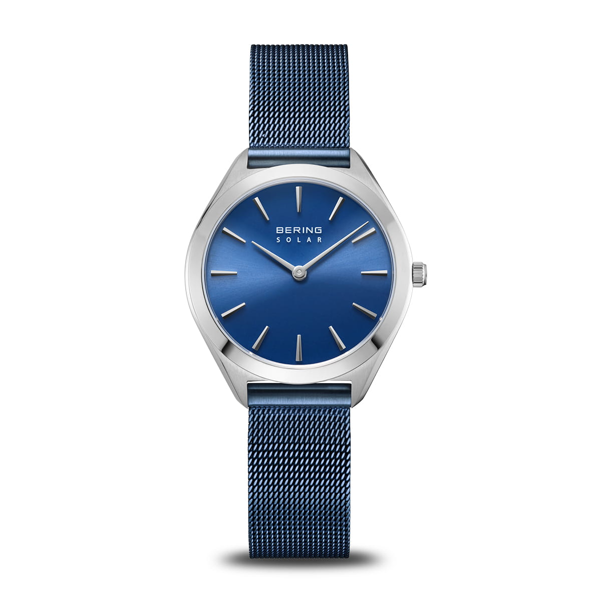 Bering Solar 17331-307 Damenuhr Blau • Saphirglas • Solarbetrieb