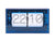 Karlsson Boxed Flip KA5976BL Tischuhr Dunkelblau • Klappzahlen-Anzeige • Acrylgehäuse, Bild 2