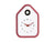 Karlsson Reina Cuckoo KA6121RD Wanduhr Bordeauxrot • Kuckucksruf • Wand- und Tischnutzung, Bild 2