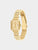 Tommy Hilfiger Mia 1782832 Damenuhr Goldfarben • Ionenplattiertes Stahlarmband • Mineralglasgehäuse