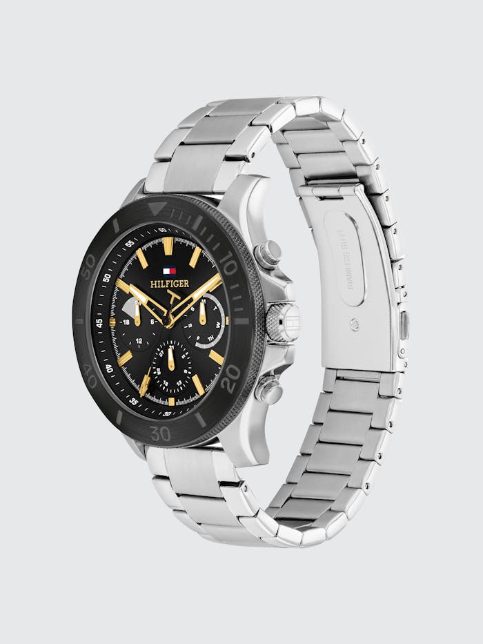 Tommy Hilfiger Bryan 1792114 Herrenuhr Schwarz • Multifunktion • 5 BAR Wasserdicht