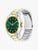Tommy Hilfiger Bruce 1792192 Herrenuhr Grün • Quarzwerk • Zweifarbiges Edelstahlgehäuse