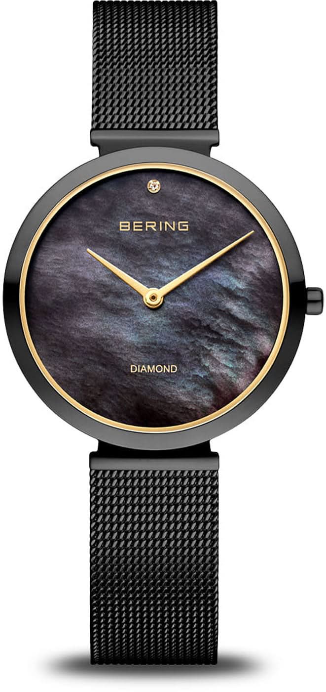 Orologio da donna Bering Classic 18132-132 • Vetro zaffiro • Maglia milanese