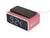Sveglia Karlsson Chunky LED KA6054PI rosa • Ricarica wireless • Display LED con data