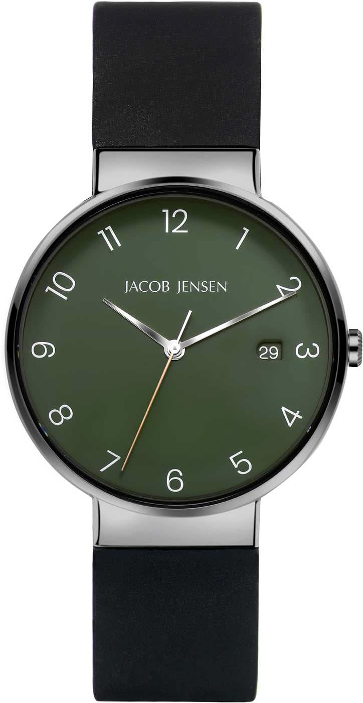 Jacob Jensen Timeless Nordic 184 Orologio da Uomo • Iconico Design Danese • Integrazione Cassa Senza Cuciture