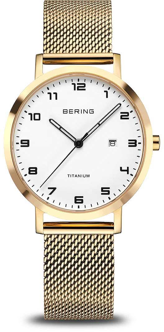 Orologio da donna Bering Titanium 18634-334 • Vetro zaffiro • Titanio