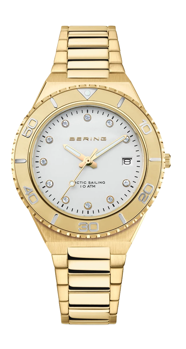 Bering Classic 18936-734 Orologio da Donna • Vetro Zaffiro Antigraffio • Bracciale Milanaise Raffinato