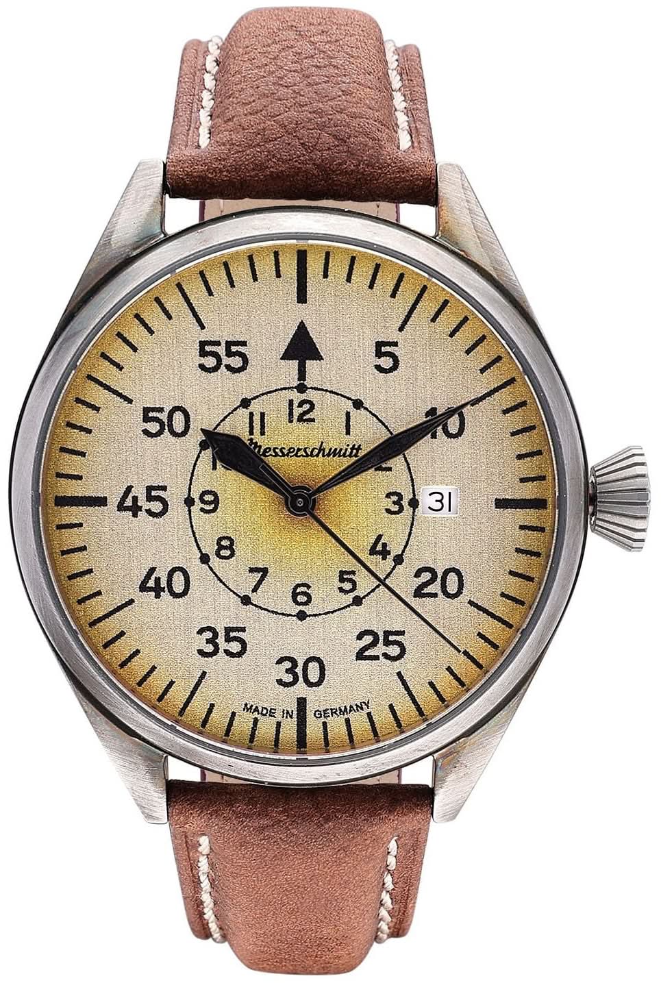 Orologio da uomo Messerschmitt ME-43VINTAGE-2 • Made in Germany • Zaffiro