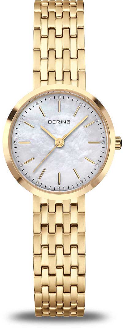 Orologio da donna Bering Classic 19126-734 • Vetro zaffiro antigraffio • Elegante quadrante in madreperla