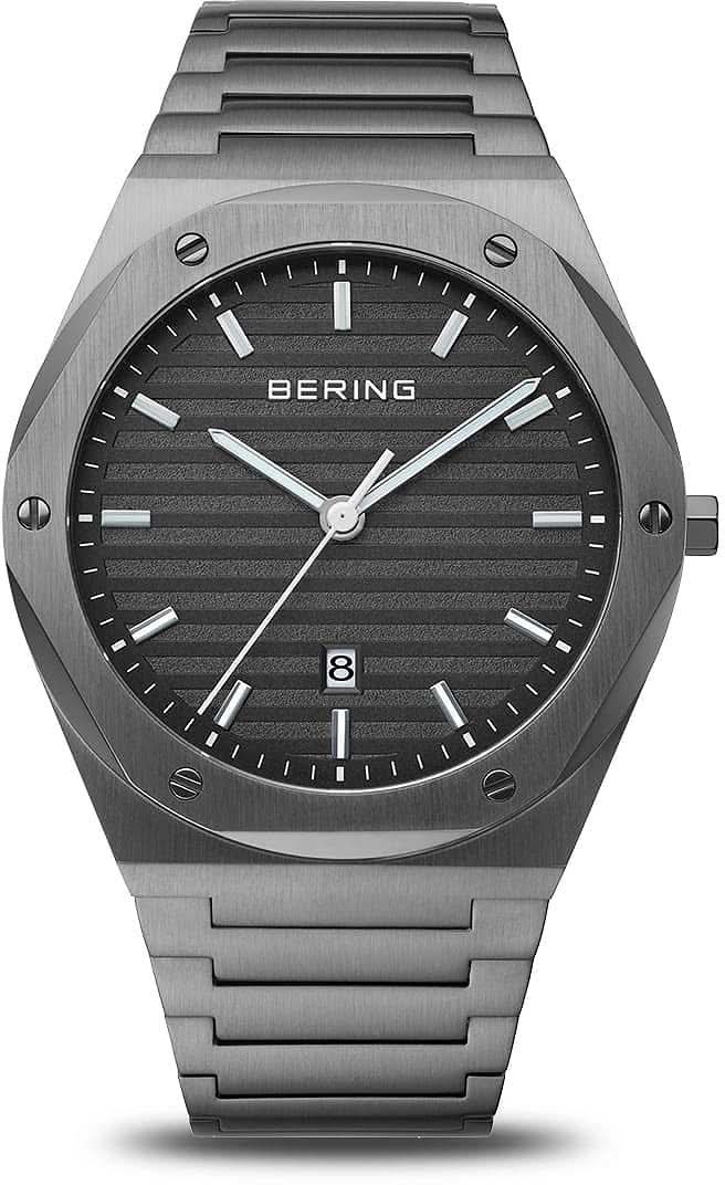 Orologio da uomo Bering Titanium 19742-777 • Vetro zaffiro antigraffio • Titanio leggero