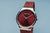 Bering Classic 12131-303 Damen Armbanduhr Rot • Saphirglas • Milanaise-Armband, Bild 2