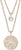 "Collana a due fili con ciondoli rotondi di s.Oliver Jewelry."
