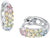 Prinzessin Lillifee 2027907 Orecchini a cerchio con pietre colorate