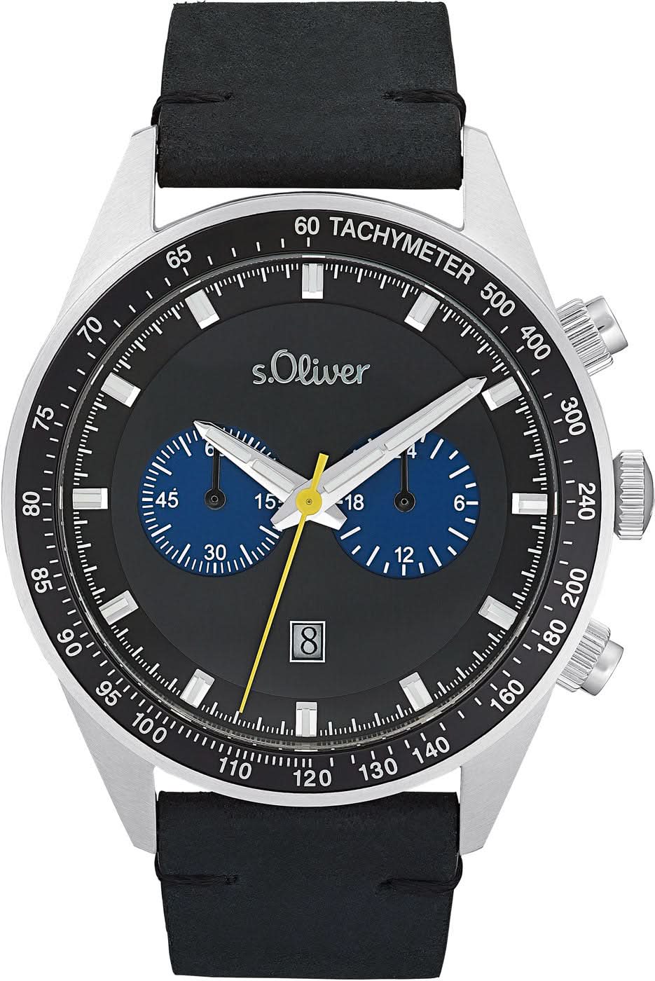 s.Oliver Time 2033495 Orologio da uomo • Design alla moda per il tempo libero • Eccellente rapporto qualità-prezzo