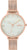 Orologio da donna s.Oliver: cinturino in maglia color oro rosa, quadrante color crema