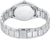 s.Oliver orologio da donna, vista posteriore con bracciale in metallo argentato, cassa rotonda e chiusura pieghevole