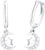 Orecchini Principessa Lillifee 2035294 Luna con Stella
