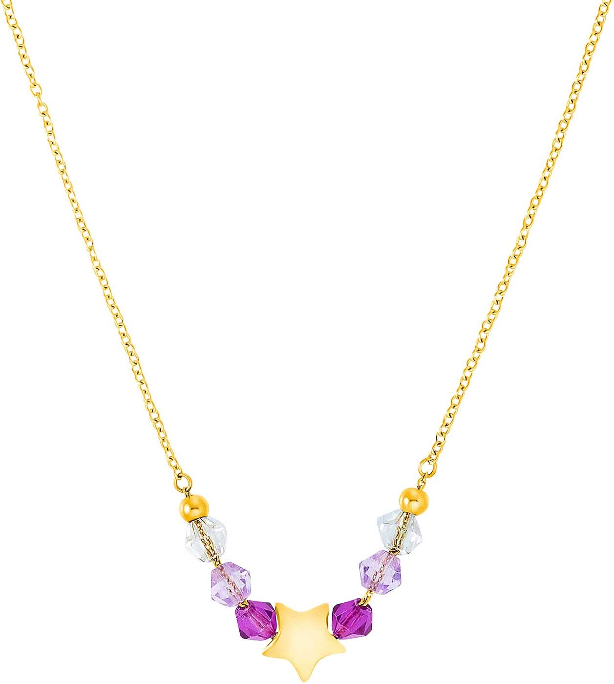 Collana Principessa Lillifee 2035300 con perline e ciondolo a stella