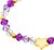Bracciale Principessa Lillifee 2035302 con Perline e Ciondolo a Stella