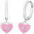 Orecchini Principessa Lillifee 2035982 con cuori e strass