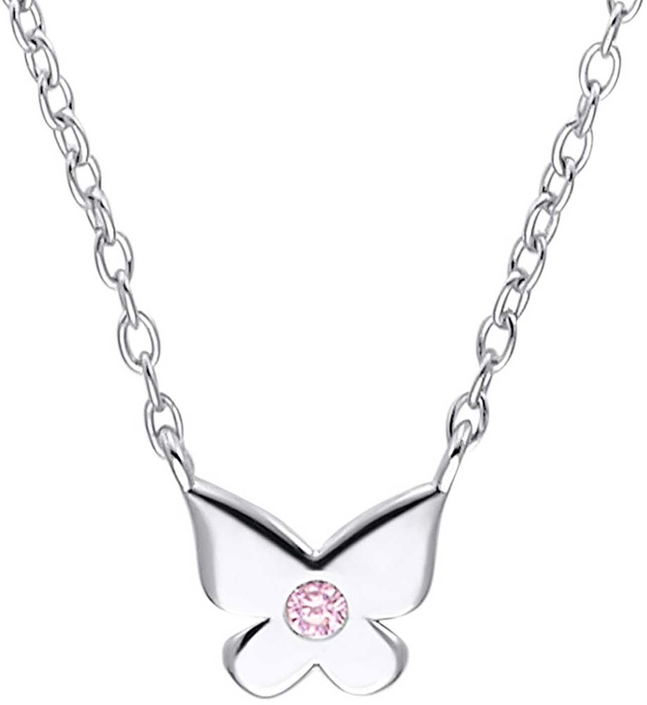 Principessa Lillifee 2036037 Collana Farfalla con Strass