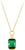 Collana con pendente verde - s.Oliver Jewelry Modello: 2036879