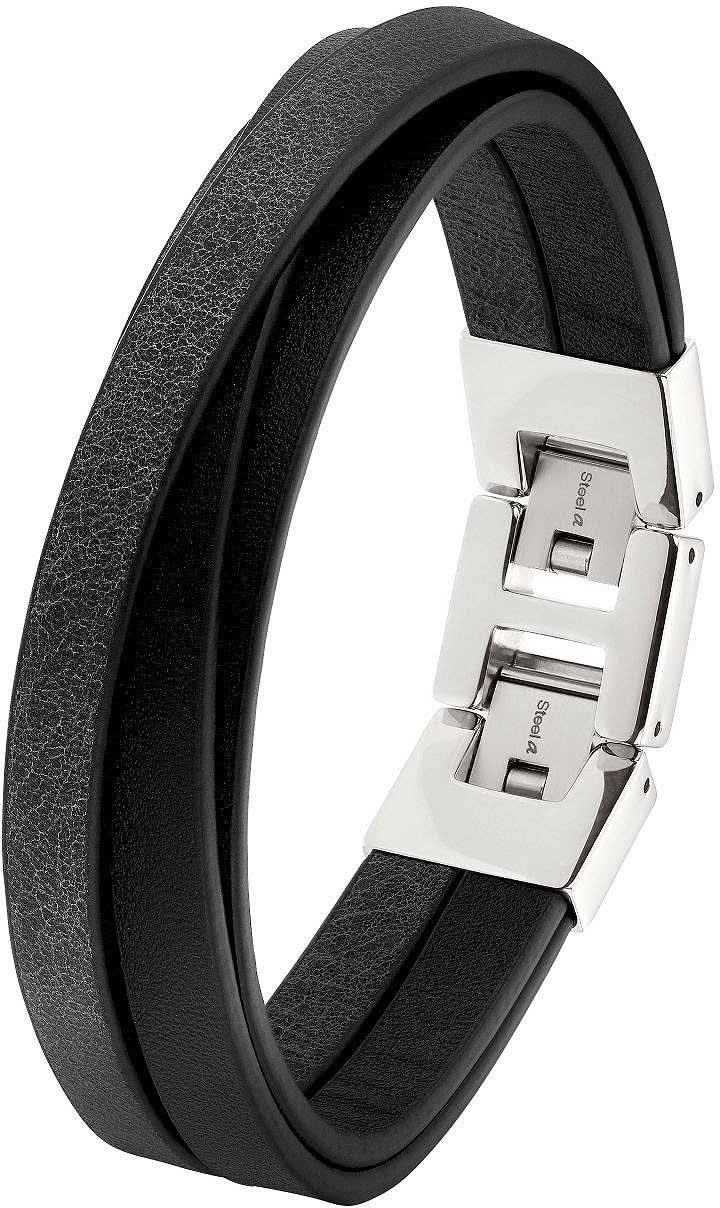 Bracciale in pelle a più file - s.Oliver Jewelry Modello: 2037989