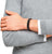 "Bracciale in pelle intrecciata con acciaio inossidabile, s.Oliver, modello 2037990"