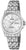 Orologio da donna con bracciale in acciaio inossidabile argentato e quadrante bianco