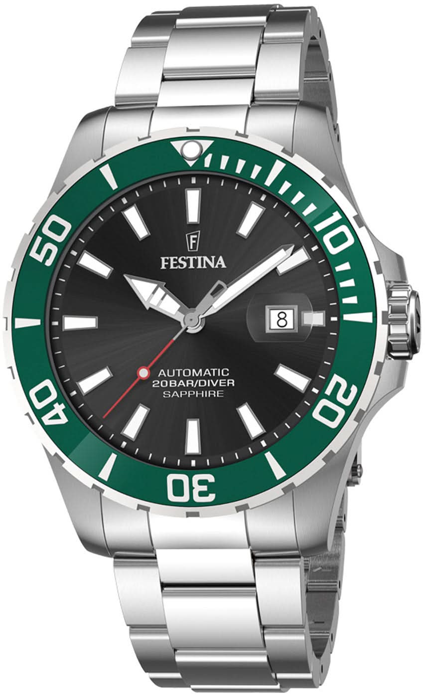 Orologio da uomo Festina Automatic F20531/2 • Vetro zaffiro • 20 ATM